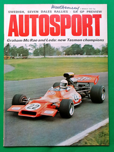 Autosport march 1972 - autosport, 1972*