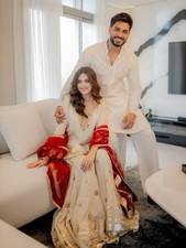 DRESS BOLLYWOOD PAKISTANI INDIAN WEDDING READY MADE SALWAR KAMEEZ PARTY WEAR