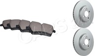 Brake disc brake pad set front