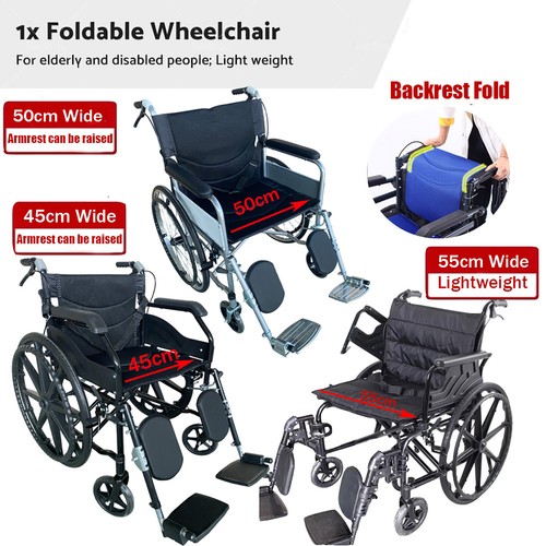 Style folding wheelchair - 24",