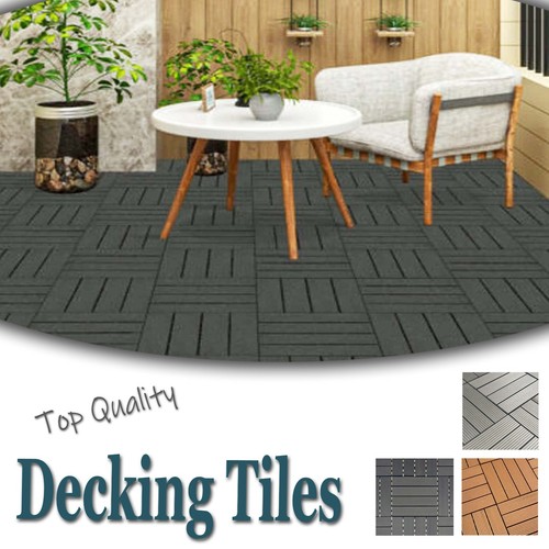Interlocking decking tiles - decking,