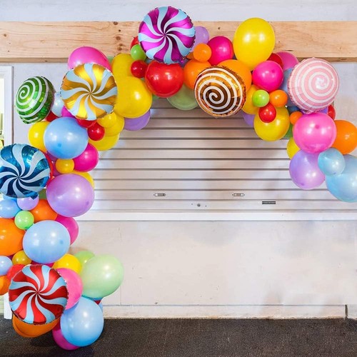 Sweet candy balloon garland - sweet,