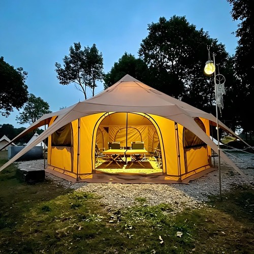 4x9 2ft canvas bell - 16.4x9.2ft, tent
