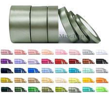 22 meter of DOUBLE SIDED Satin
