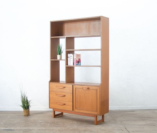 Mid century teak room - teak, divider