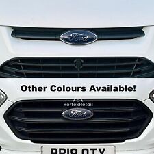 Ford Transit / Transit Custom Mk8 & Mk9 Front + Rear Badge Set 225mm & 150mm