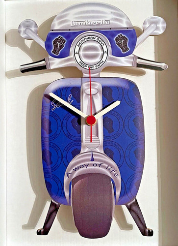 Scooter wall clock northern - scooter,