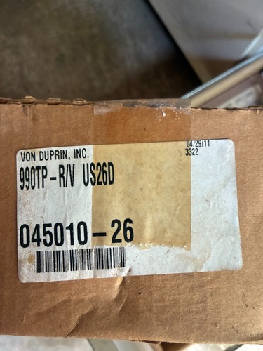 Von duprin 045010 990tp - 045010, 990tp-rv
