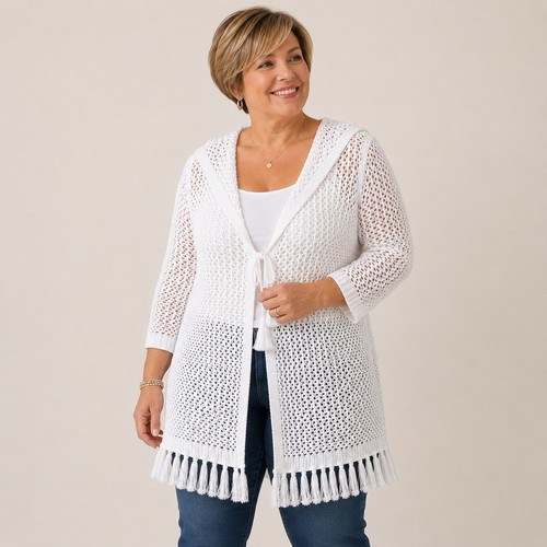 Jill open crochet - j.jill, knit