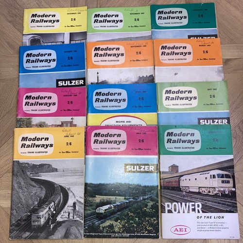 Modern railways trains - modern,