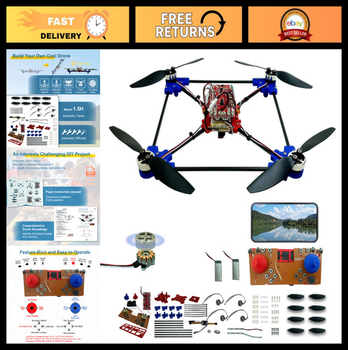 Diy quadrotor drone - kit,