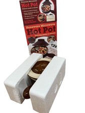 Stoneware Microwave Hot Pot for Quick Meals