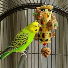 Pet Bird Chew Toy Natural