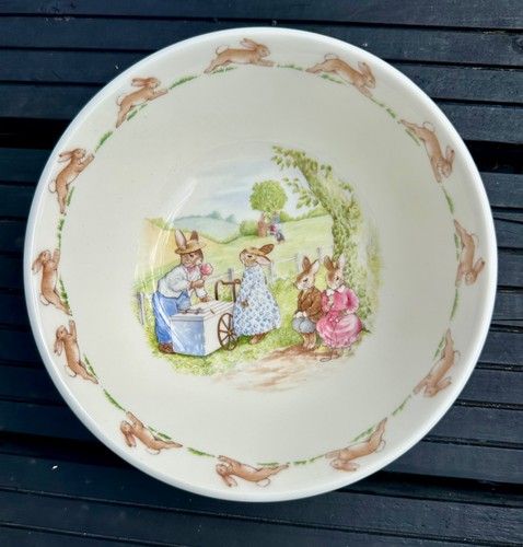 Royal doulton bunnykins bowl - royal,