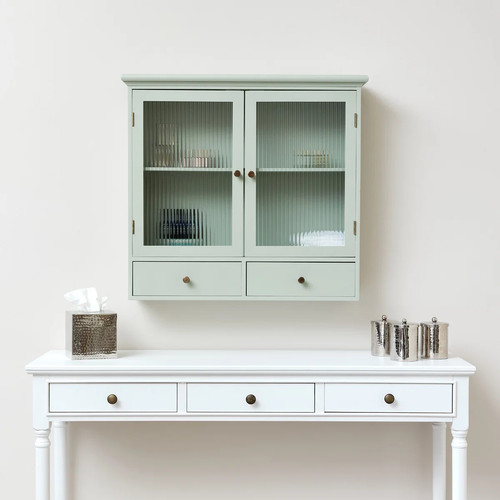 Sage green reeded - sage,