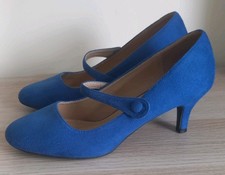 Royal Blue Shoes Size 8