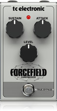 TC ELECTRONICS FORCEFEILD GUITAR BASS  COMPRESSOR EFFECTS PEDAL STOMP BOX