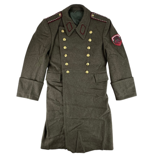 Bulgarian army greatcoat - greatcoat, khaki