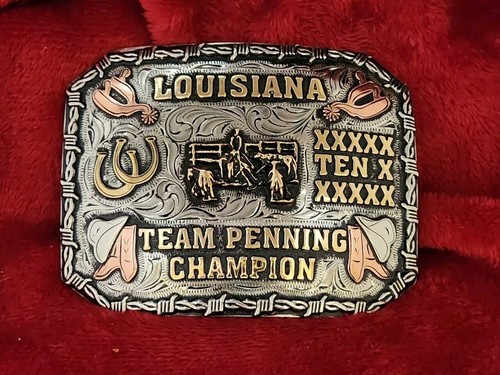 Rodeo champion trophy belt - rodeo,