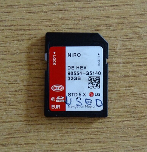 Satellite navigation card - sd,