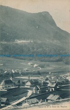 R032370 Vallorbe et la Dent de Vaulion. A. Deriaz. 1908. B. Hopkins