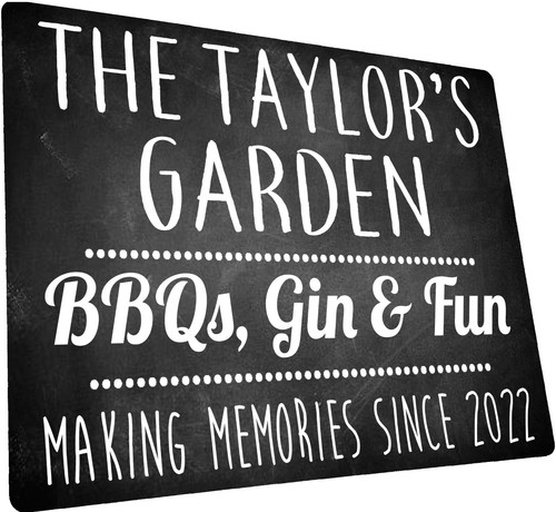 Personalised chalk style - personalised,