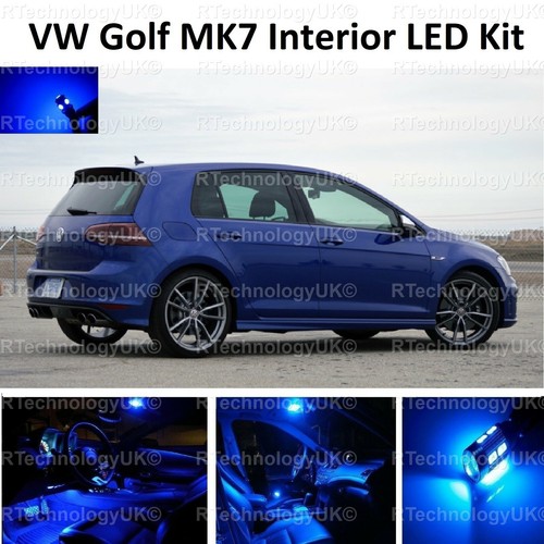Blue premium golf mk7 mkvii - vw,