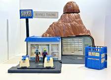 Vintage Kenner M.A.S.K base boulder hill HQ 1985 with Alex Sector / Buddy Hawkes