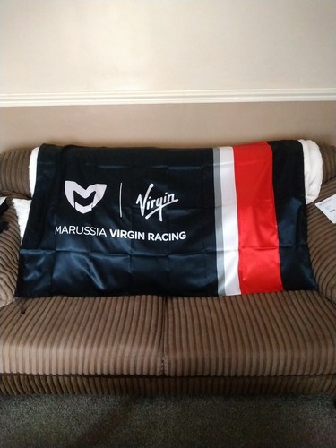 Marussia virgin racing flag - marussia,