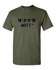 MASH 4077th T Shirt Military