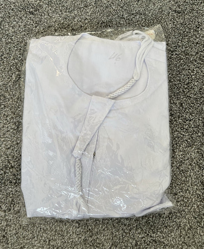 Men white solid - solid, thobe