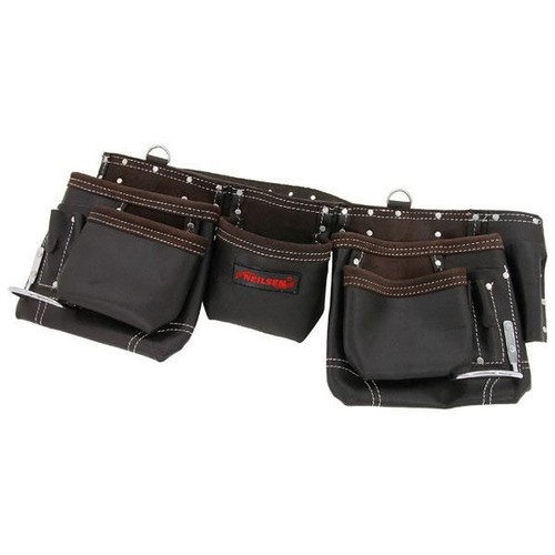 Tool belt pocket oil - 12, tan