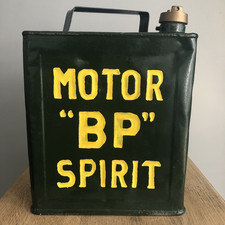Vintage Green BP Motor Spirit