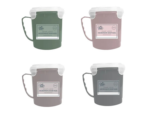 Microwaveable soup mug - microwaveable,