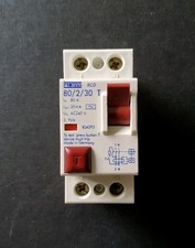 Proteus 80A 30mA 80/2/30 T Double Pole RCD Used Free Postage 80 Amp
