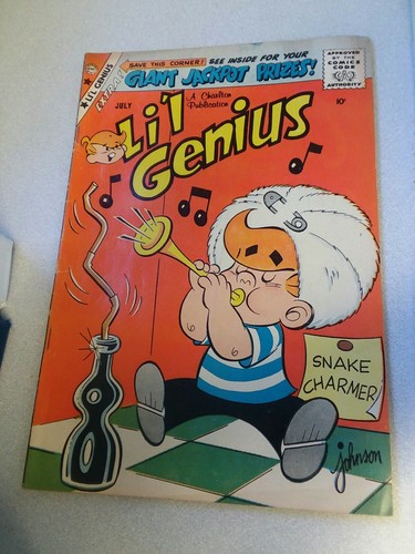 Lil genius charlton comics - genius,