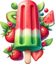 Summer Ice Cream Strawberry