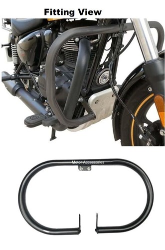 Octagon oval crash bar engine - bar,