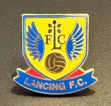 Lancing FC Non-League football pin badge