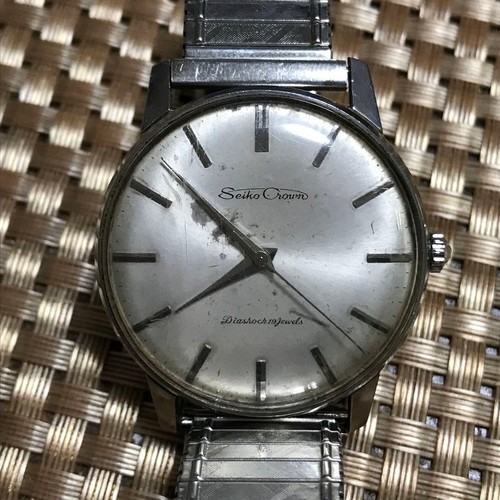 Rare seiko crown hand wound - rare!,