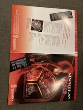 Wurlitzer Video Cd New York Video Jukebox A4 Glossy Brochure Promo Leaflet