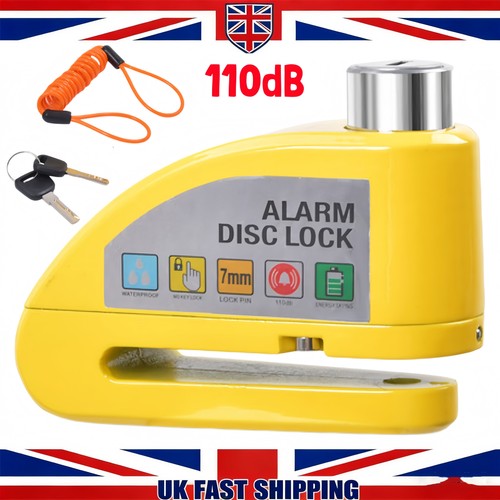 Alarm motorbike disc - motorbike, lock