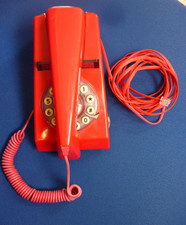 Vintage red Trim phone with