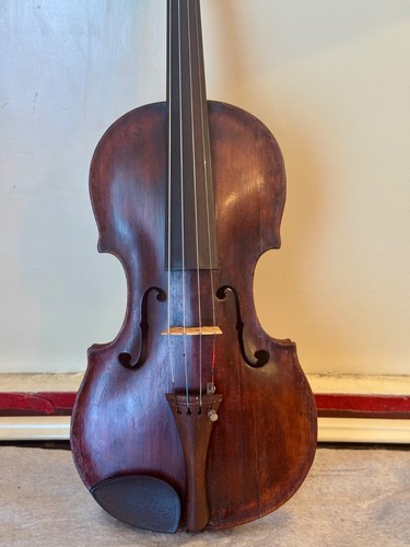 Old antique violin - antique,