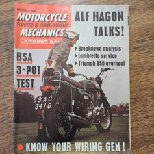 Motorcycle Magazine Motorcycle Scooter & Three-Wheeler Mechanics Dec. 1968