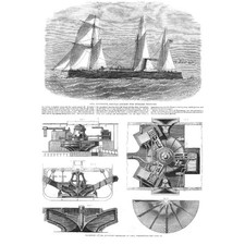 HMS WATERWITCH Iron Clad Gun