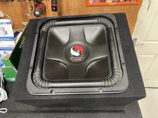 Kicker Solo Baric L5 15” 750w RMS 1500w Peak Square Subwoofer In Box