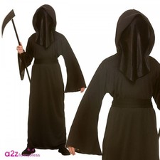 Kids Boys Faceless Grim Reaper