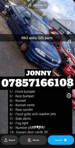 Vauxhall astra gsi mk3 - ,