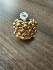 14ct Gold Filled Keeper Ring Size 10-heavy 